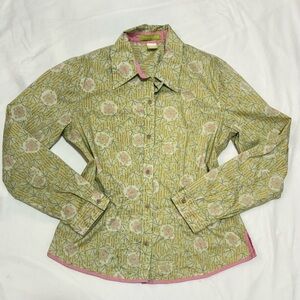 Y2K Floral Shirt